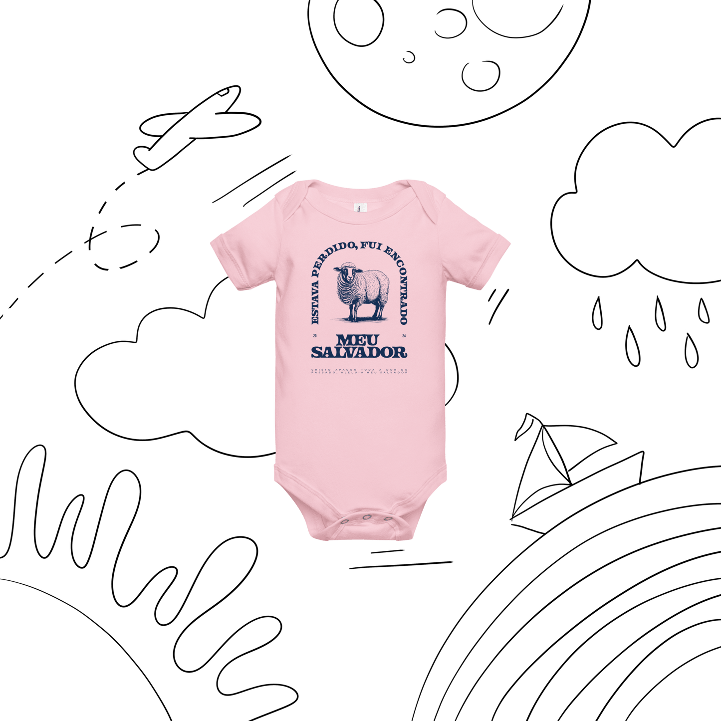 Body Infantil Meu Salvador