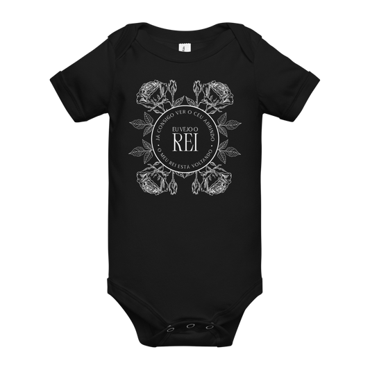 Body Infantil Eu Vejo o Rei