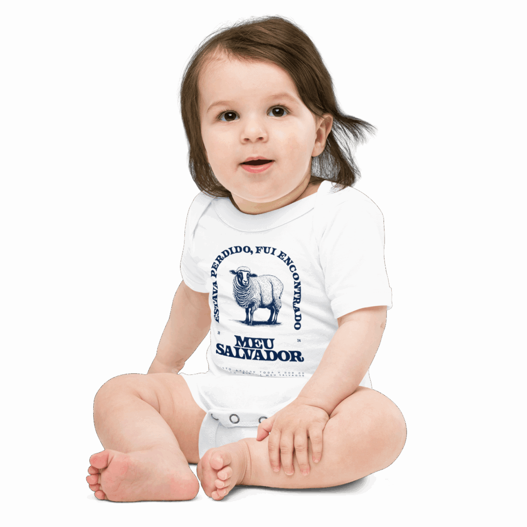 Body Infantil Meu Salvador