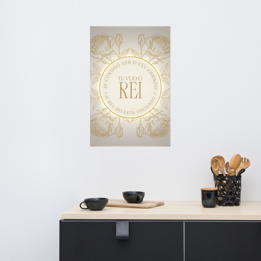 Poster Eu Vejo o Rei