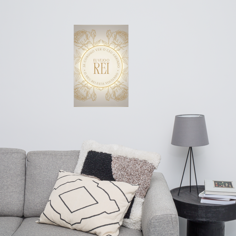 Poster Eu Vejo o Rei