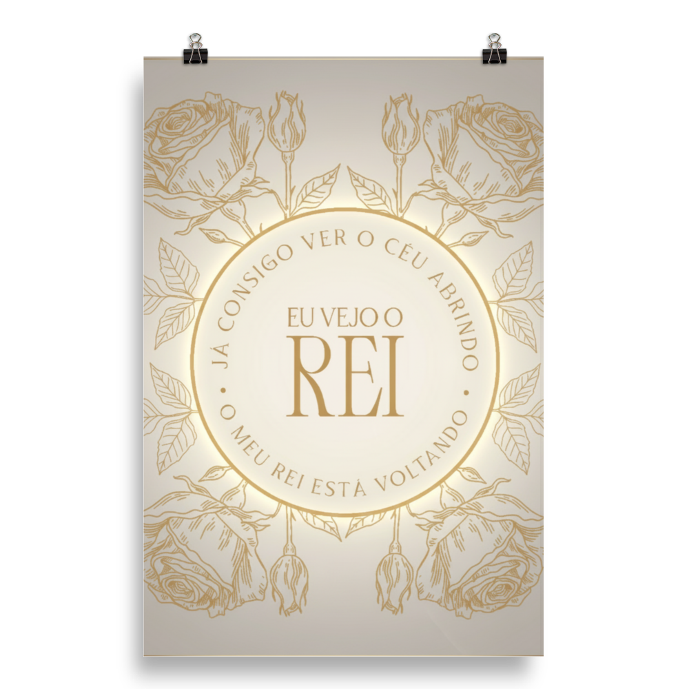 Poster Eu Vejo o Rei