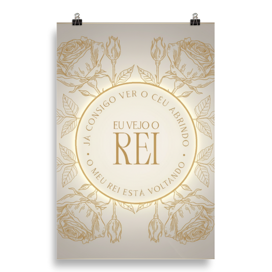 Poster Eu Vejo o Rei