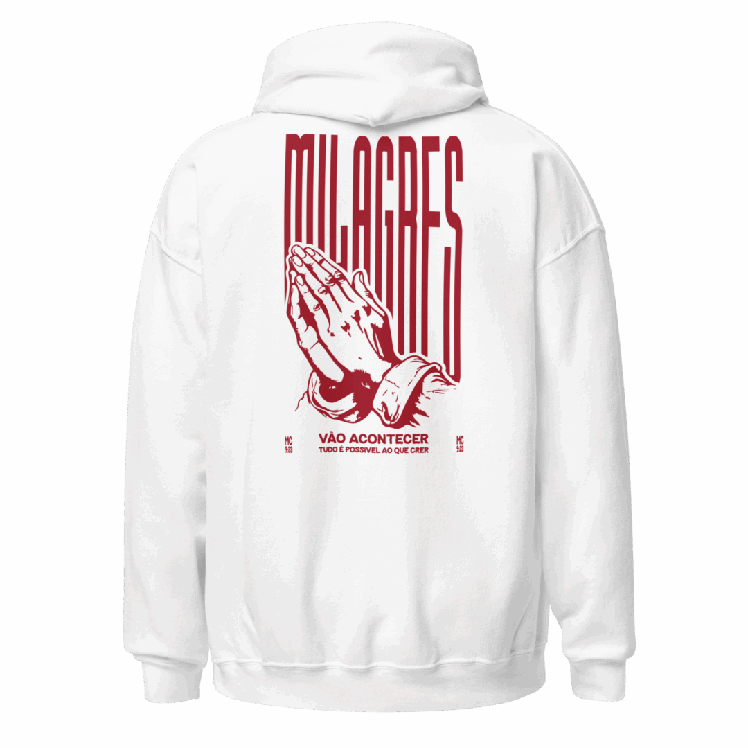 Moletom com Capuz Milagres